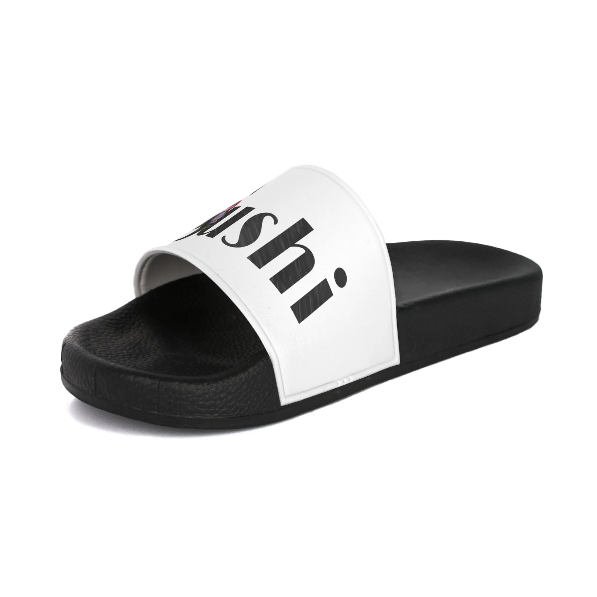 Raw Sushi "Sushi rose" Slide Sandals white