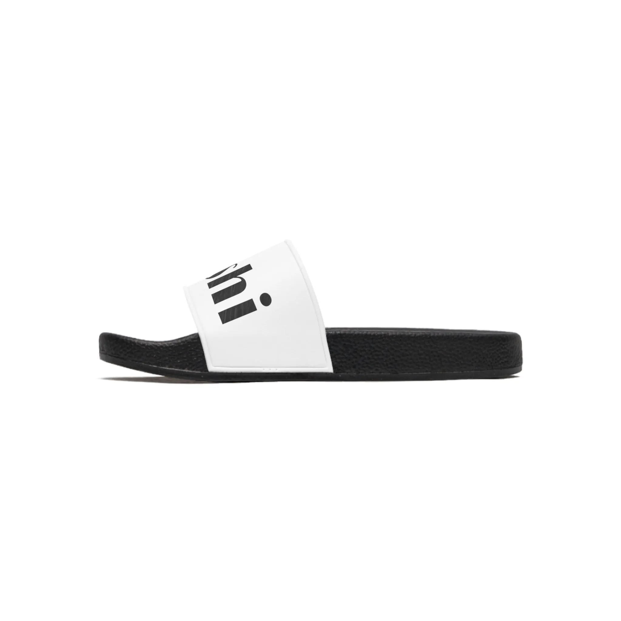 Raw Sushi "Sushi rose" Slide Sandals white