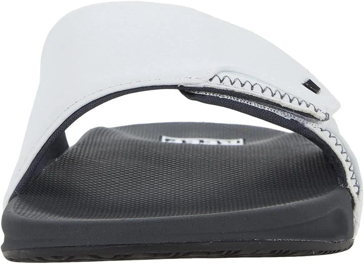 REEF Fanning Slide Men's Bottle Opener Sandal, Arch Support, Durable Outsole, Water Friendly