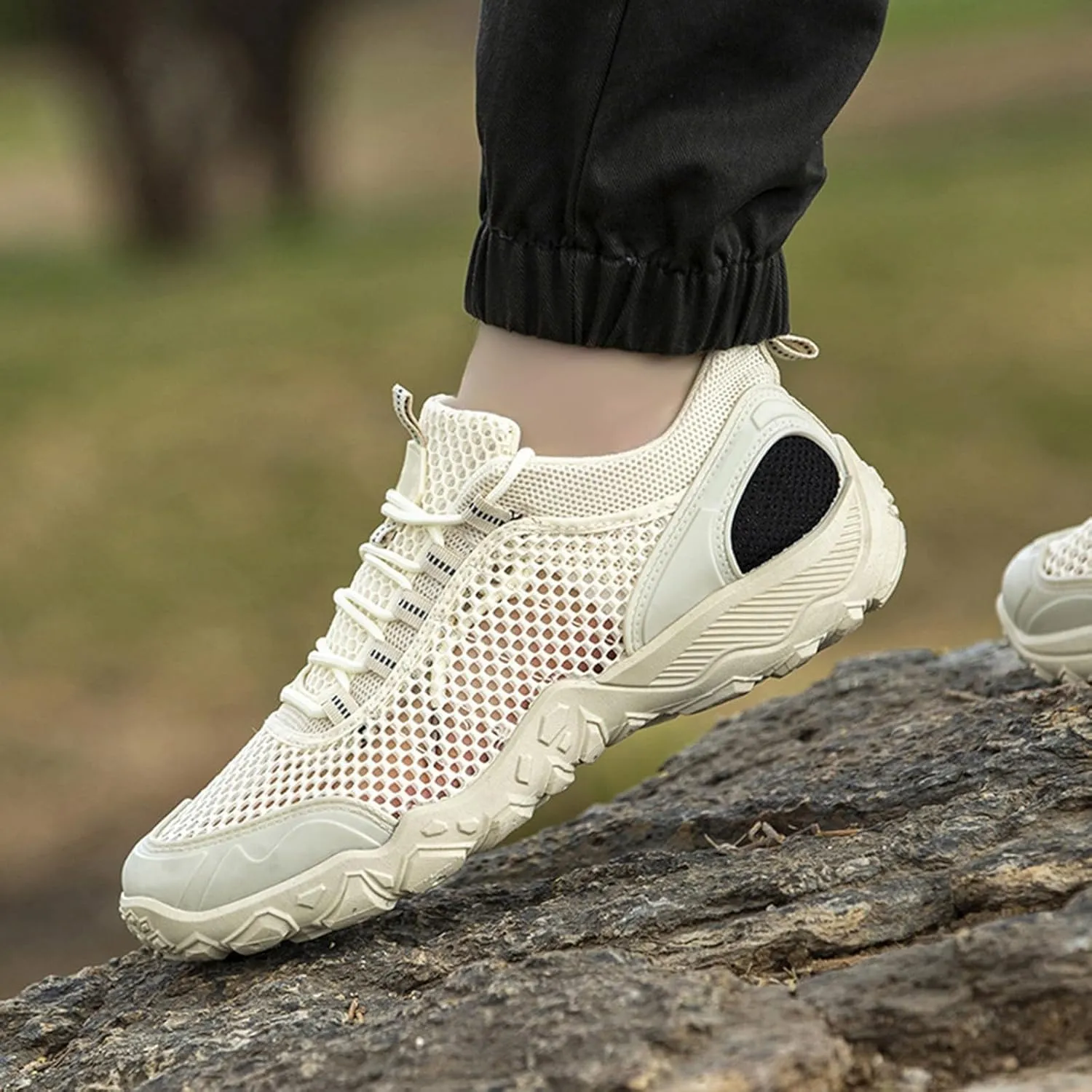 Sneakers for Women Casual Mesh Breathable Lace Up Walking Shoes Lightweight Non Slip Tennis Gym Workout Cushion Sneaker