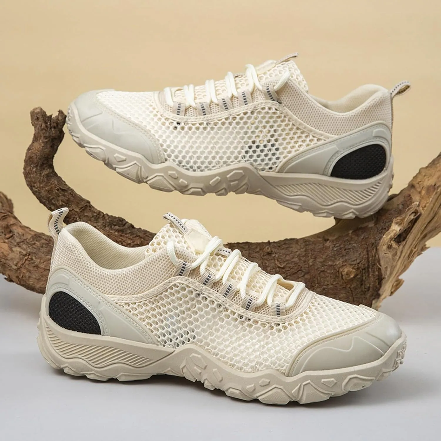 Sneakers for Women Casual Mesh Breathable Lace Up Walking Shoes Lightweight Non Slip Tennis Gym Workout Cushion Sneaker