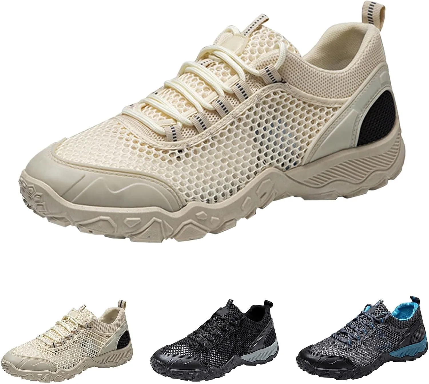 Sneakers for Women Casual Mesh Breathable Lace Up Walking Shoes Lightweight Non Slip Tennis Gym Workout Cushion Sneaker
