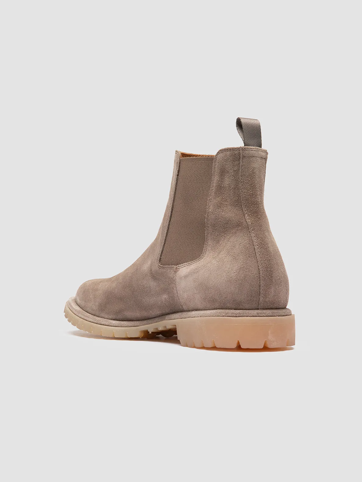 SPECTACULAR 014 - Grey Suede Chelsea Boots