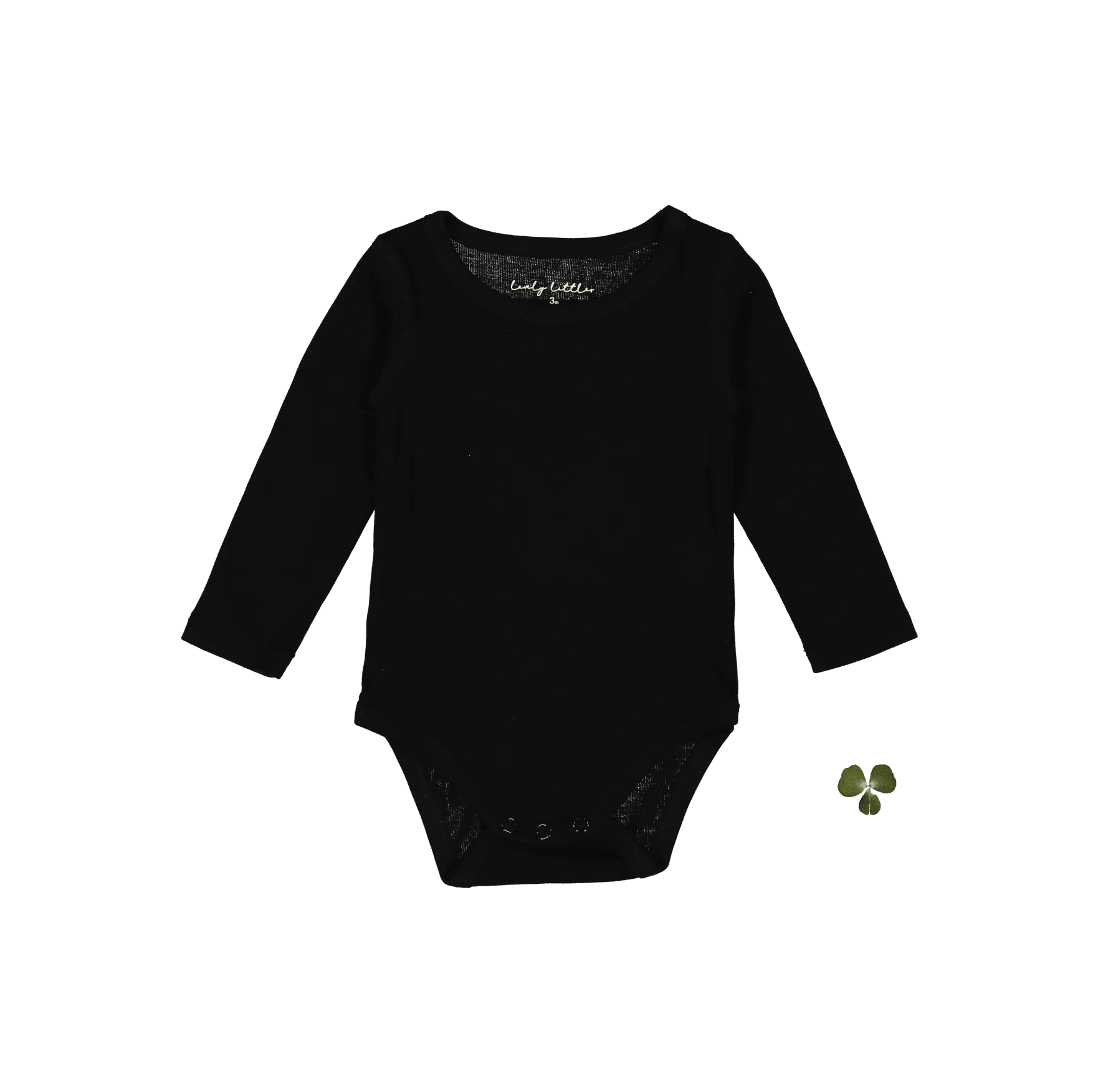 The Long Sleeve Onesie - Black