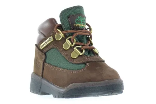 Timberland Baby Toddlers Field Boots Brown/Olive Green