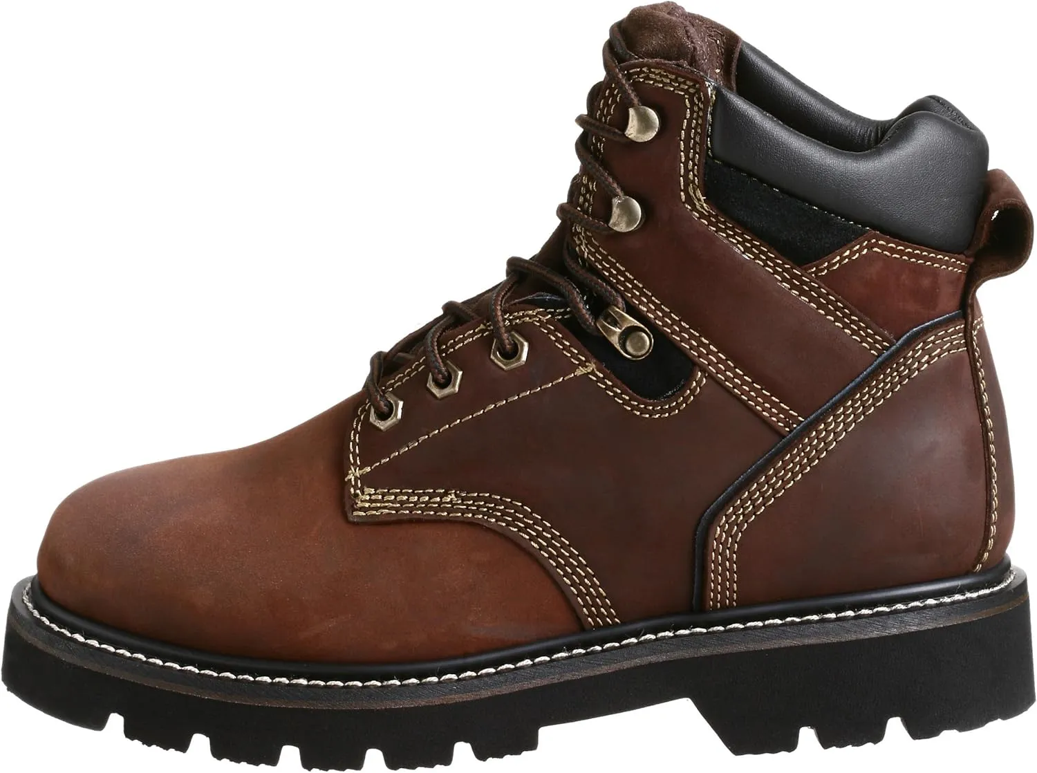 Western Chief Men's Expedition 615 7" Plain Toe Work Boot