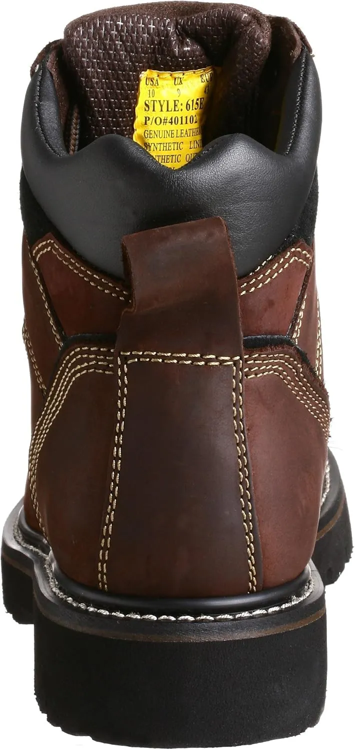 Western Chief Men's Expedition 615 7" Plain Toe Work Boot