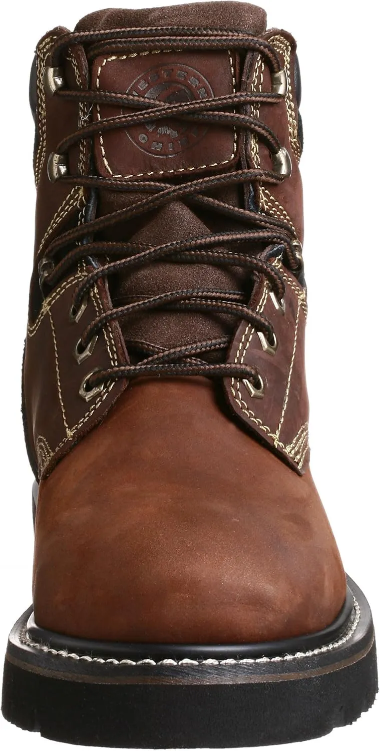 Western Chief Men's Expedition 615 7" Plain Toe Work Boot
