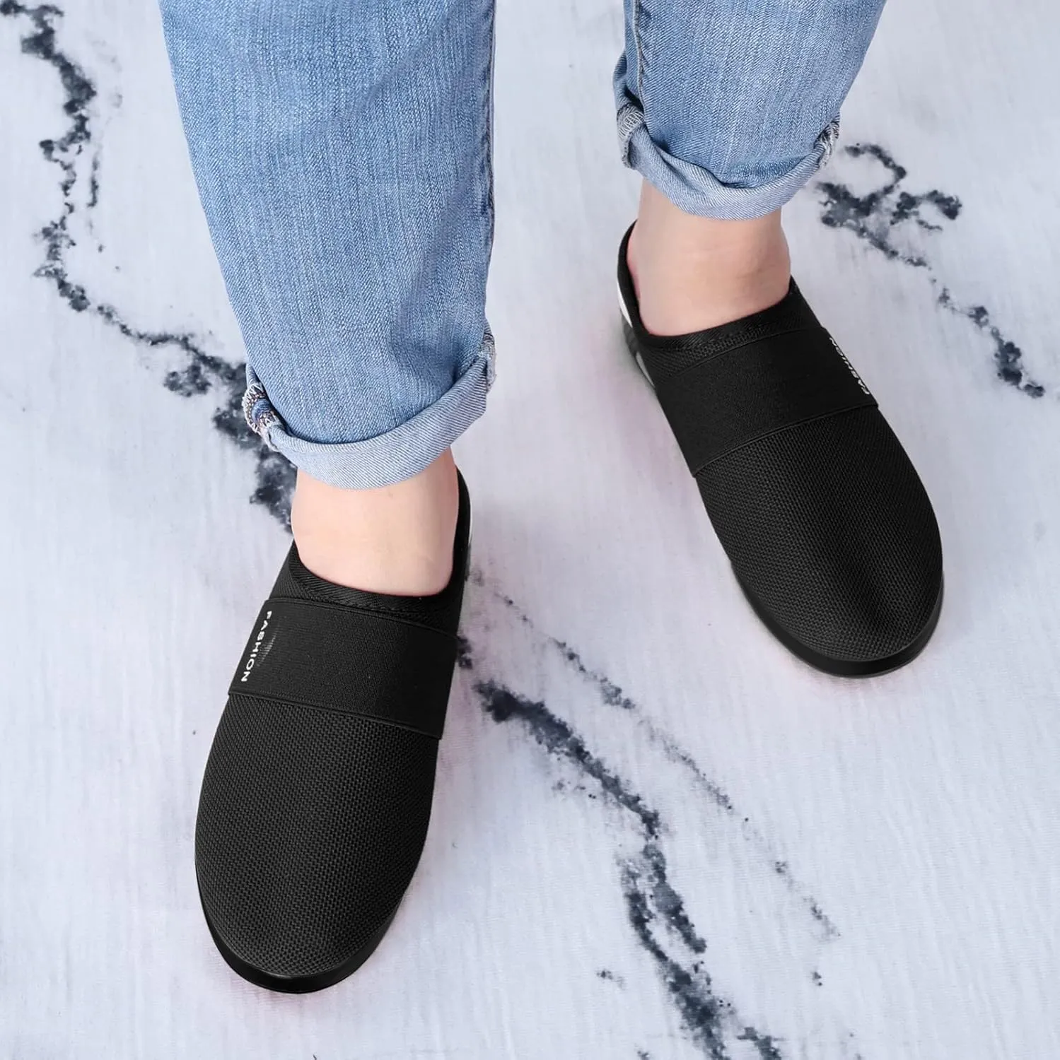 Women's Fashion Sneaker Non Slip Work Wide Comfortable Slip Resistant Work Shoes Woman Running Shoes Flats Loafers Retro Sneakers for Women
