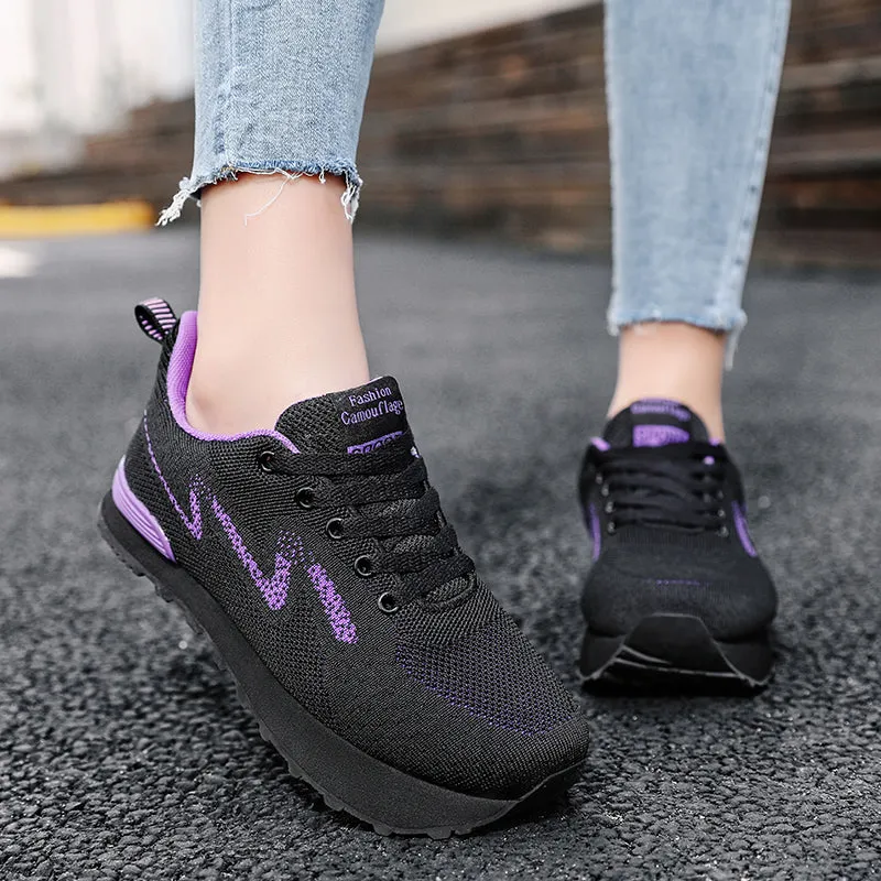 Womens Non-Slip Wear-resistant Sneakers