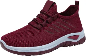 Women's Shoes Sneakers Lightweiht Breathable Mesh Athletic Shoes Summer Casual Fashion Non Slip Walking Workout Shoes