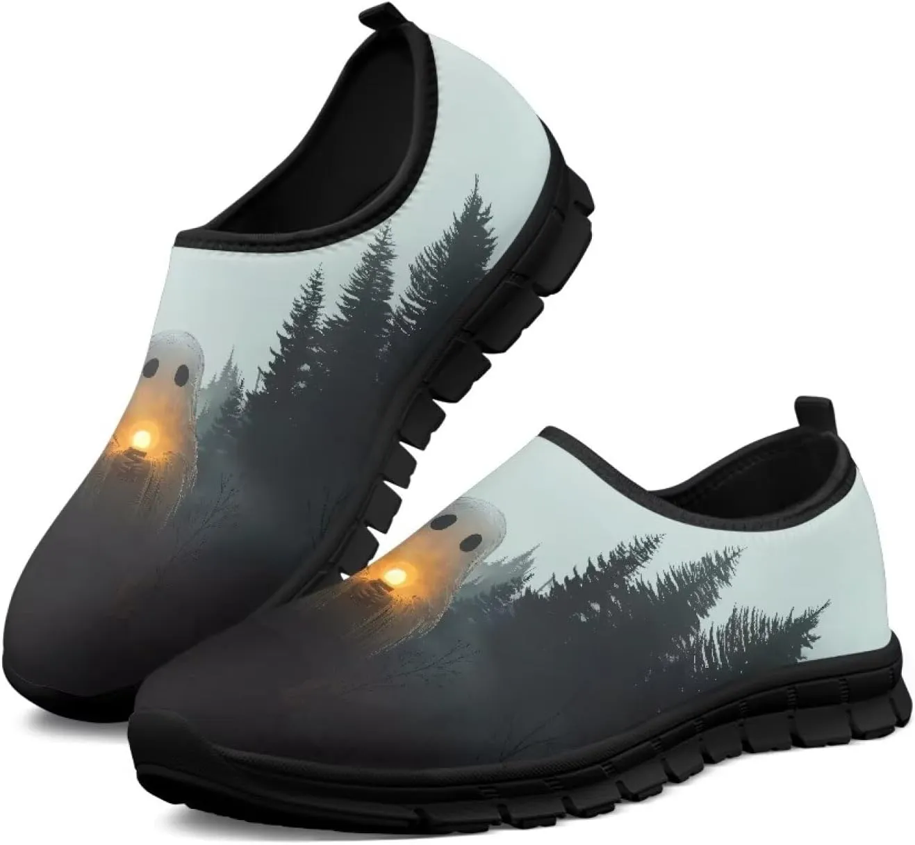 Women's Slip On Sneakers Casual Loafers Lightweight Tennis Footwear Comfort Soft Walking Shoes