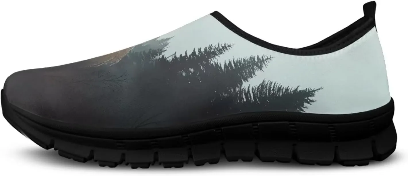 Women's Slip On Sneakers Casual Loafers Lightweight Tennis Footwear Comfort Soft Walking Shoes