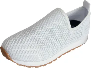 Women's Slip on Walking Shoes Non Slip Memory Foam Vintage Wide Running Shoes Breathable Gym Workout Shoes Lightweight Fashion Sneakers