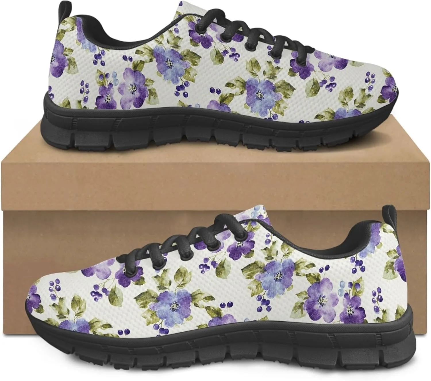 Womens Sports Trainer Running Sneakers Girls Causal Travel Shoes Outdoor Walking Low Heel Lace up Breathable Flexible Shoe