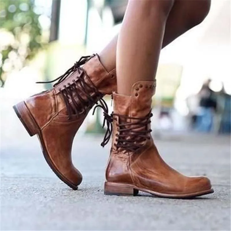 Xelia - Vintage Cowgirl Boots