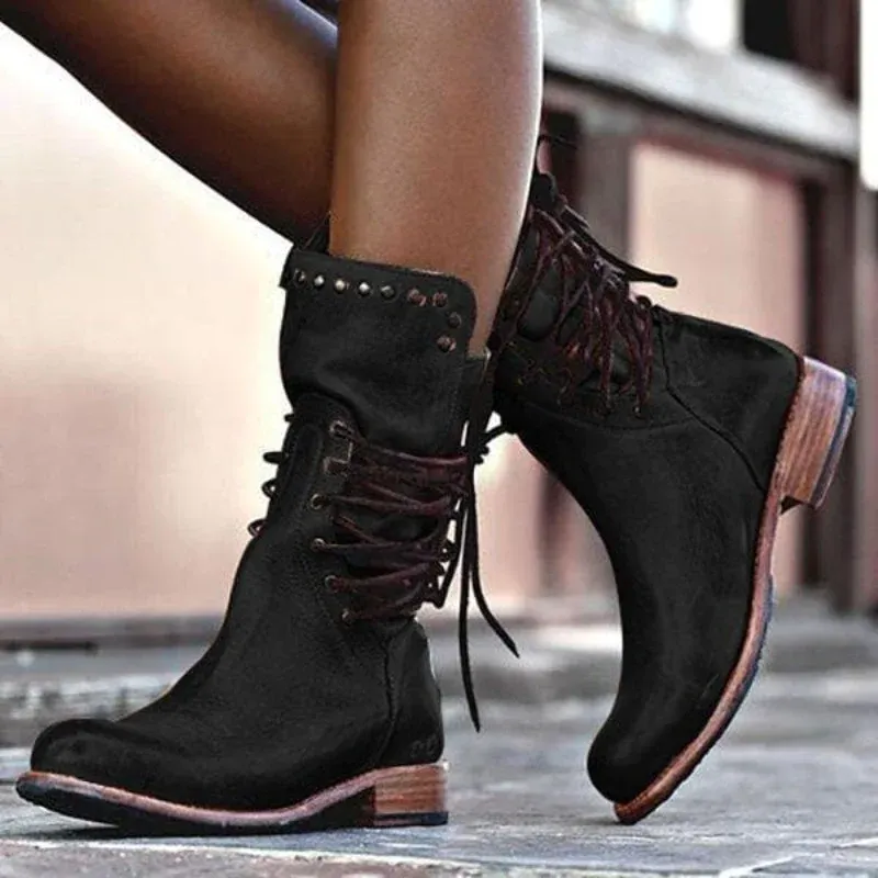 Xelia - Vintage Cowgirl Boots