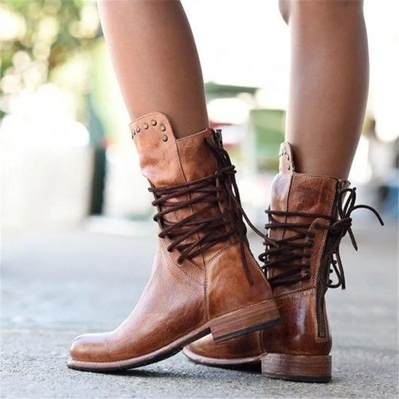 Xelia - Vintage Cowgirl Boots