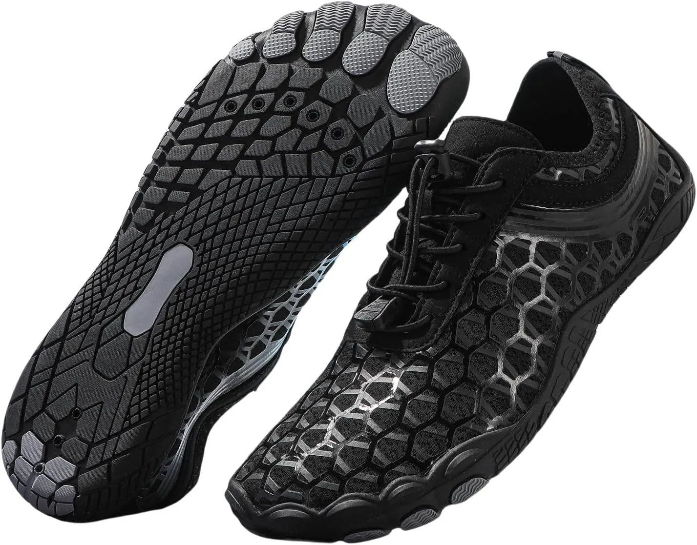 ZWRXW Hike Barefoot Shoes Women Wide Toe Box Healthy & Non-Slip Barefoot Shoes Unisex Outdoor Hiking Footwear for Beach Walking Kayaking Surfing Training